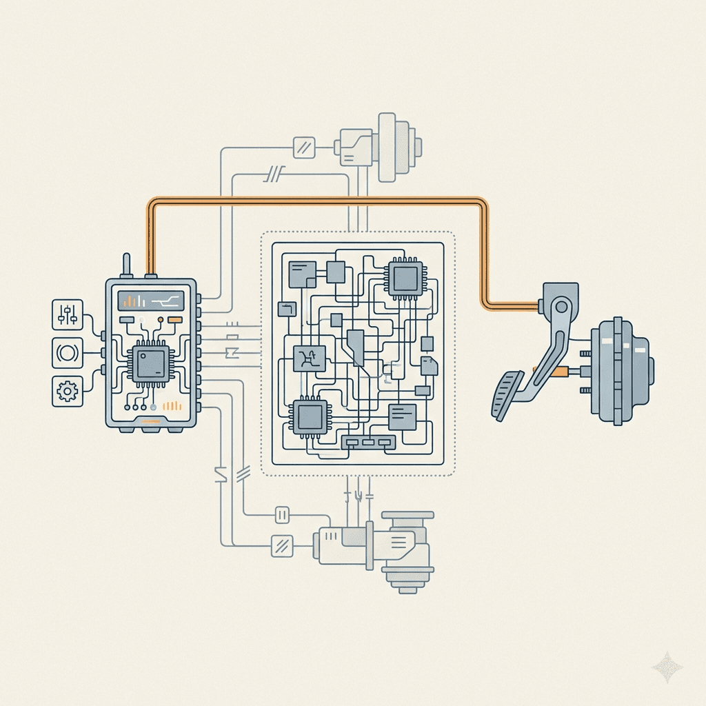 안전한 ECU 독립 제어 방식