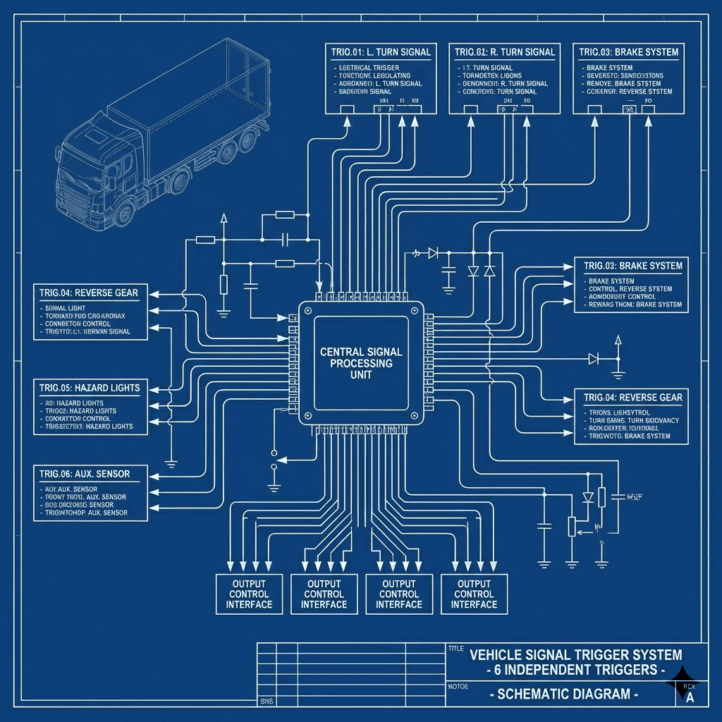 6방향 개별 트리거 독립 제어